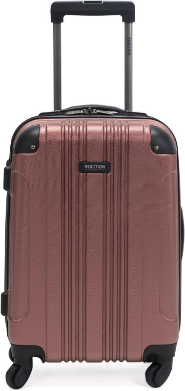 Photo 1 of *** SIMILAR PRODUCT**Kenneth Cole REACTION Out of Bounds Lightweight Hardshell 4-Wheel Spinner Luggage, Rose Gold, 20-Inch Carry On
