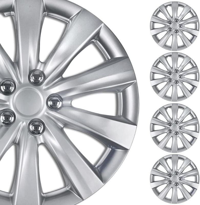 Photo 1 of BDK Auto KT-1042-16: Hub Cap/Silver 16"