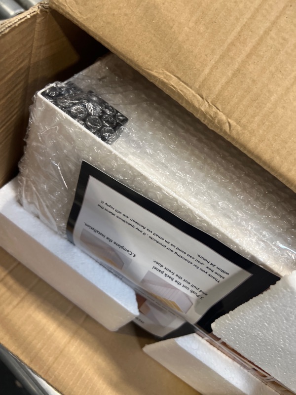 Photo 1 of MMBABY 6-Tier Foldable Shoe Organizer for Closet Stackable No Assembly Stackable Shoe Organizer Storage Bins with Clear Door, Free Standing Shoe Shelf Cabinet with Lids, Plastic Shoe Rack for Closet Yellow