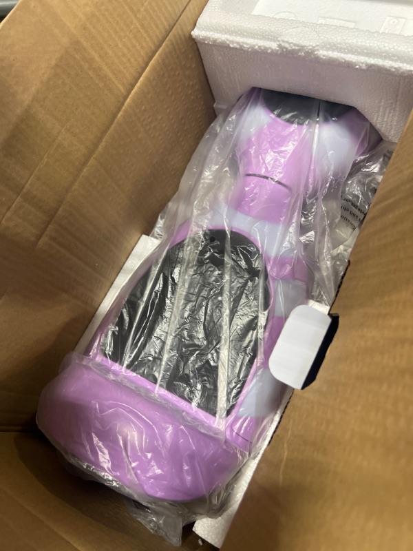 Photo 4 of Jetson All Terrain Light Up Self Balancing Hoverboard with Anti-Slip Grip Pads, for riders up to 220lbs Purple*****USED***LIGHTS COME ON IT WANT MOVE**** 