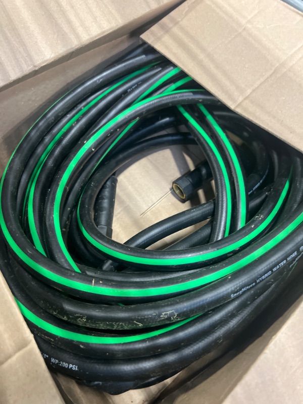 Photo 1 of ***USED***HOSE HAS A CUT IN IT***Heavy Duty, Lightweight, Flexible with Swivel Grip Handle and Solid Brass Fittings