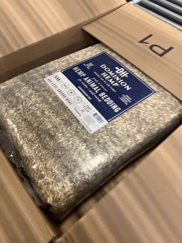 Photo 3 of 6.6lb.Bag of Grade A Hemp Animal Bedding for Chicken Nexting Boxes, 99.9% Dust Free, Expands to 30 quarts, Reduces Odors, Great for, Rabbits, Reptiles, Rats, Mice, Guinea Pigs, Gerbils, Ferrets, etc.