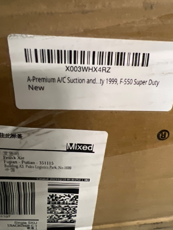 Photo 3 of A-Premium A/C Suction and Discharge Line Hose Assembly Compatible with Ford Excursion 2000-2005, F-250 Super Duty 1999-2007, F-350 Super Duty/F53 1999-2004, F-450 Super Duty 1999, F-550 Super Duty
