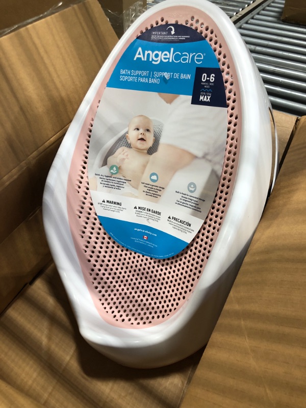 Photo 1 of Angelcare Baby Bath Support (Pink) | Ideal for Babies Less than 6 Months Old