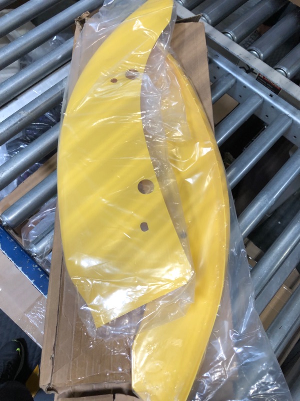 Photo 1 of AUXMART Front Bumper Lip Splitter Protector Compatible with Dodge Charger Hellcat / SRT 392 / Scat Pack / RT Scat Pack / GT / RT, Yellow