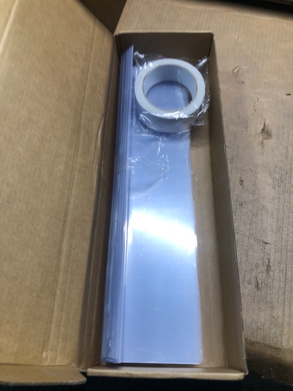 Photo 1 of 18 Packs Under Couch Blocker 15.8" L x 3.15" H Clear Toy Blockers for Under Furniture Transparent Sofa Blocker with Tape Stop Things from Going Under Sofa Couch Bed Furniture