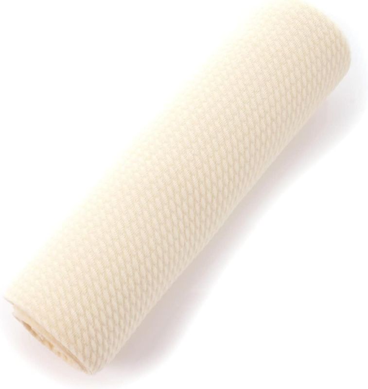 Photo 1 of Liverpool Bullet Fabric Textured Knit Jersey 4 Way Stretch - Ivory 6 Inch Strip