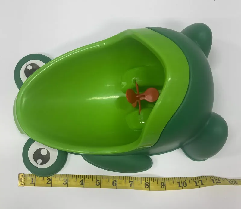 Photo 1 of Frog Potty Kids Toddler Training Urinal for Boys Toilet with Funny Aiming Target