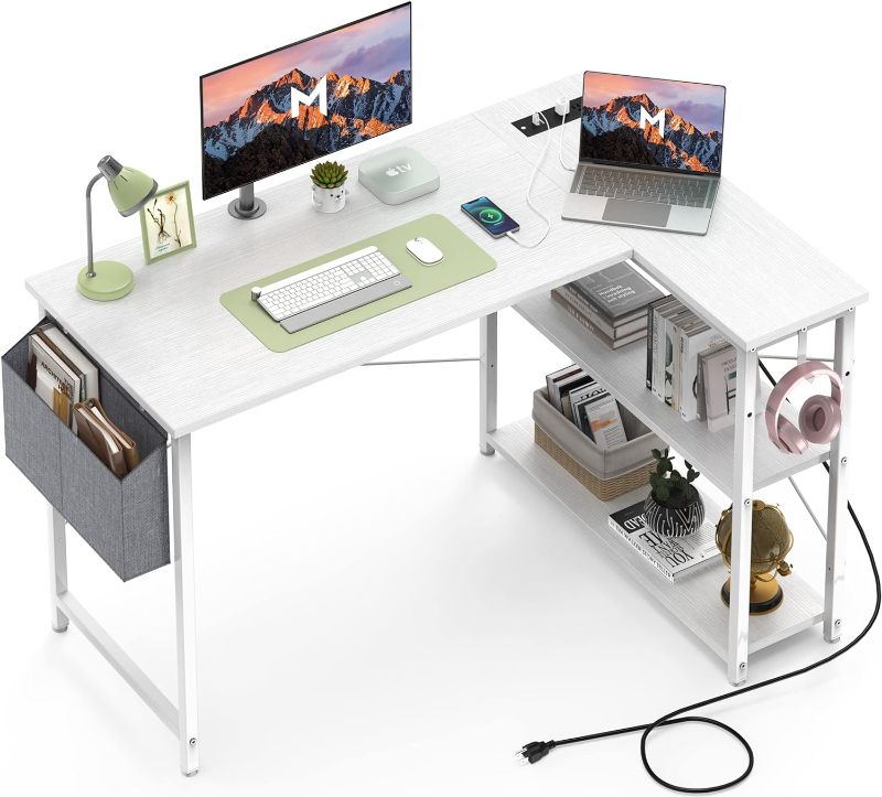 Photo 1 of Designer Office L-Desk - 60 x 66", White