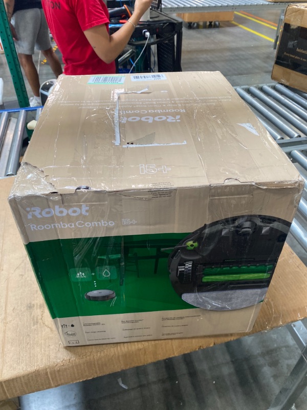 Photo 2 of ***** NOT WORKING GOOD****iRobot Roomba Combo i5+ Self-Emptying Robot Vacuum and Mop, Clean by Room with Smart Mapping, Empties Itself for Up to 60 Days, Works with Alexa, Personalized Cleaning OS