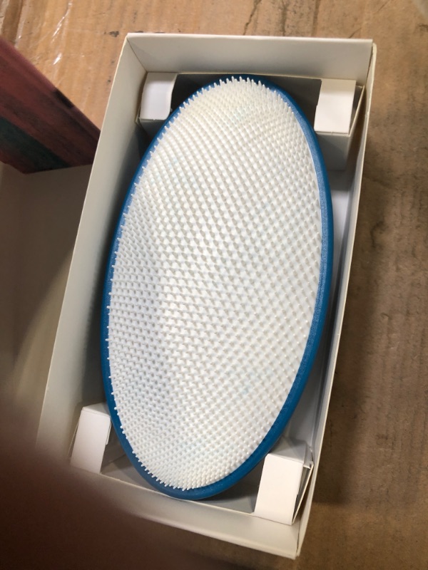 Photo 1 of Ingrown Hair Brush, All-in-One Exfoliating Face Body Scrubber, Sensitive Skin Soft + Firm Exfoliator, Prevents Razor Bumps, Shaving Irritation, Dark Spots, Waterproof, No Disassembly Required Sea Blue