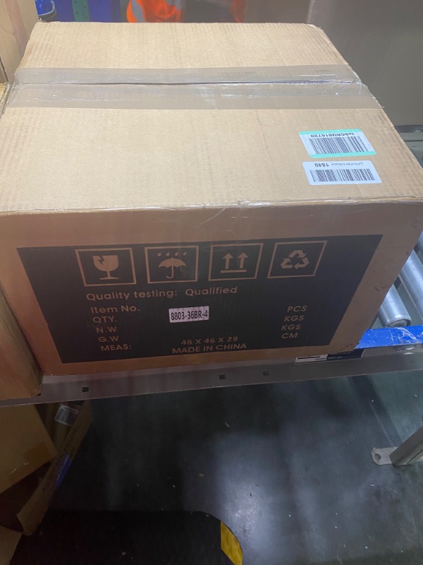 Photo 1 of Moooni 36 Inch Reversible Retractable Ceiling Fan with Lights and Remote Dimmable Led Invisible Chandelier Fan Light Kit for Bedroom Bronze MO-803CF