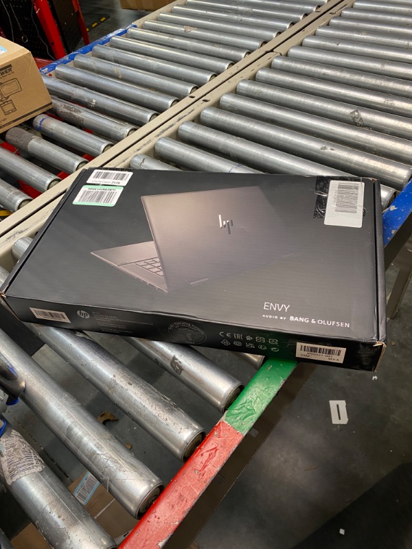 Photo 2 of HP - Envy x360 2-in-1 15.6" Touch-Screen Laptop - AMD Ryzen 5-8GB Memory - 256GB SSD - Nightfall Black 15.6" | 8GB RAM | 256GB SSD***Brand new-manufactor seal was still intact upon arrival to warehouse-opened in warehouse***