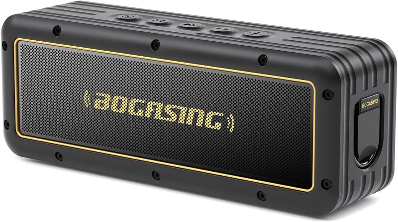 Photo 1 of BOGASING G4 Bluetooth Speaker, Portable Wireless Speakers, 50W Stunning & Balanced Sound with Rich Bass, 24H Playtime, IPX7 Waterproof, Bluetooth 5.3, EQ, TWS, TF-Card, AUX, USB, for Outdoor Home