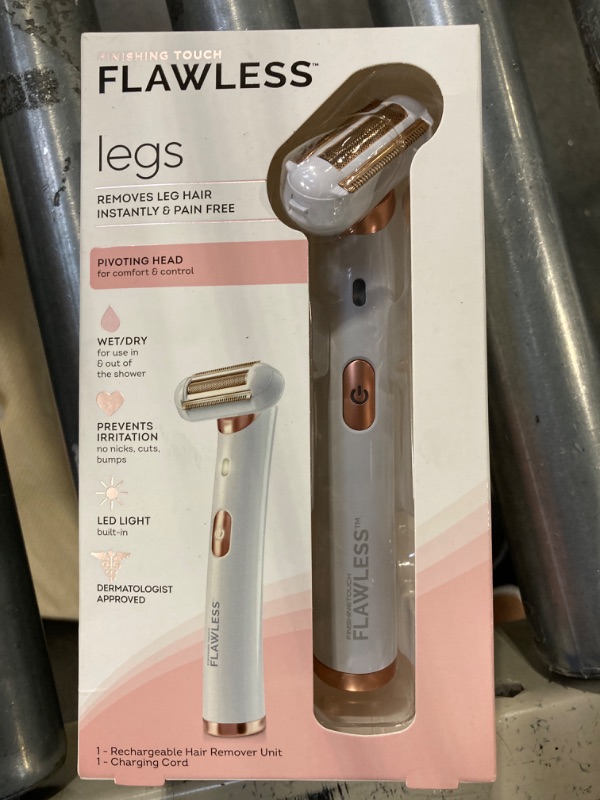 Photo 2 of Legs, Electric Razor for Women, Pivoting Head Leg Hair Remover with LED Light for Instant and Painless Leg Hair Removal