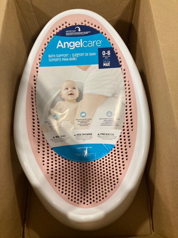 Photo 1 of Angelcare Baby Bath Support (Pink) | Ideal for Babies Less than 6 Months Old
