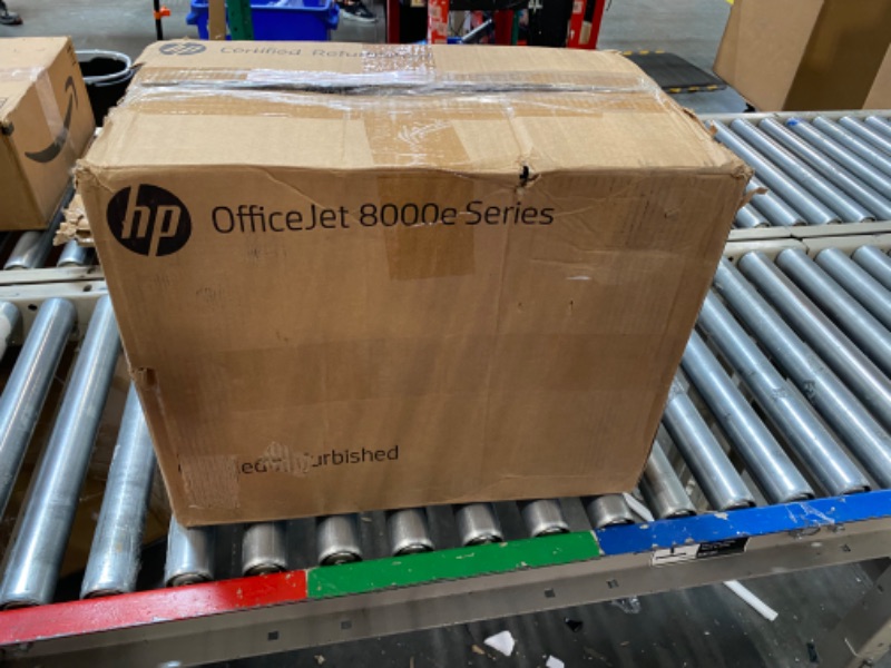 Photo 1 of HP OfficeJet Pro 8025e Wireless Color All-in-One Printer with bonus 6 free months Instant Ink with HP+ (1K7K3A), Gray
