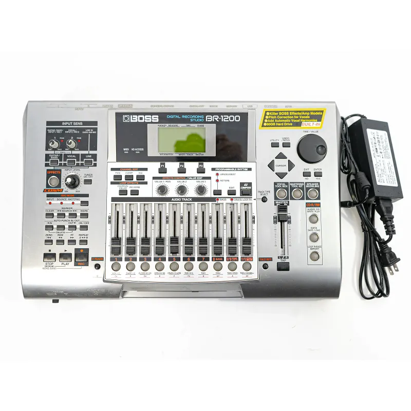 Photo 1 of Boss BR1200CD Digital Multitrack Recorder BR-1200CD with Power Supply