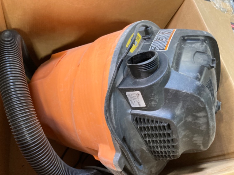 Photo 2 of **needs cleaning, very used**16 gal. 5.0-Peak HP Wet Dry Vac