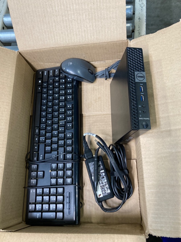 Photo 2 of Dell OptiPlex 3040 Micro Business Desktop PC, Intel Quad Core i5-6500T up to 3.1GHz, 8G DDR3L, 256G SSD, WiFi, BT 4.0, Windows 10 Pro 64 Bit-Multi-Language Supports English/Spanish/French(Renewed)