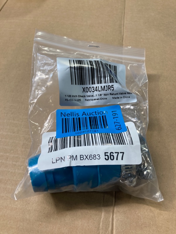 Photo 2 of 1 1/8 inch Check Valve, 1 1/8 inch Marine Bilge Pump Check Valve, 1 1/8" in-line one Way Valve, 1 1/8" Non Return Valve