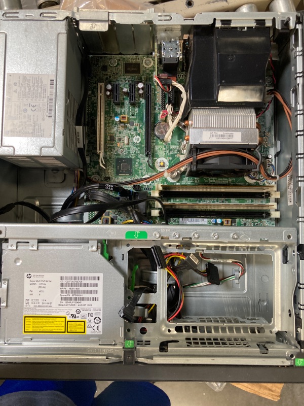 Photo 1 of HP Desktop Computer incomplete