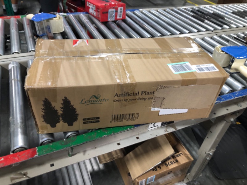 Photo 1 of Outdoor Artificial Topiary Cedar Tree 2Pack Fake Tree 3Ft UV Rated Potted Plants for Porch Decor Faux Pine Plant for Perfect Housewarming Gift 2 3Ft