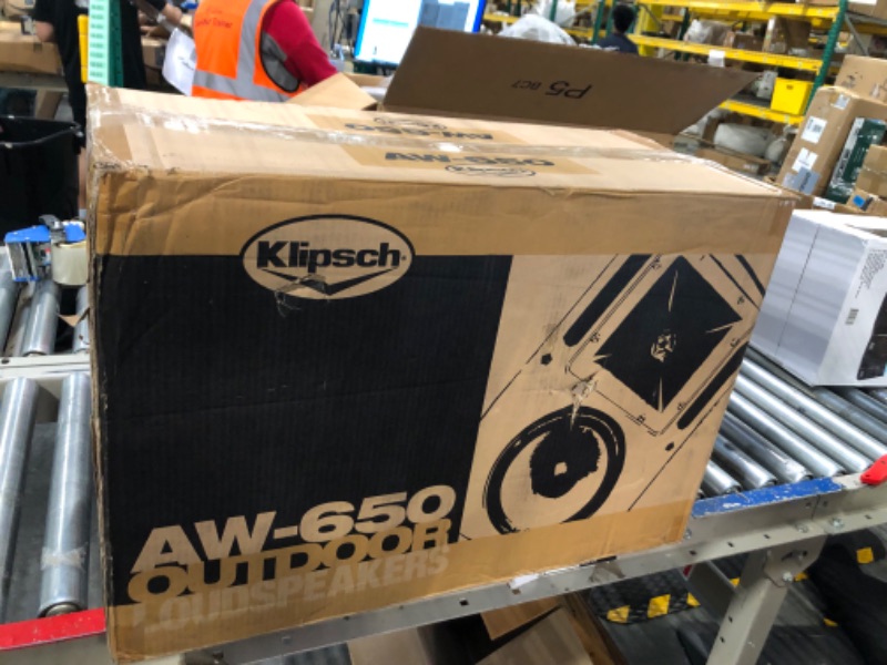 Photo 3 of Klipsch AW-650 Indoor/Outdoor Speaker, White (Pair) - Two-Way All-Weather Loudspeakers - 6.5” IMG Woofer & 1” Titanium Dome Tweeter - UV-Resistant Enclosure White Speaker