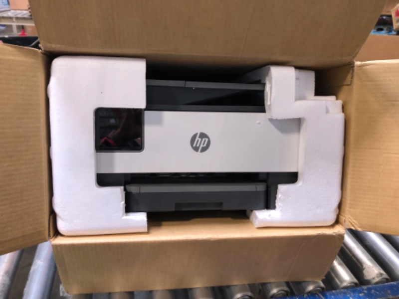 Photo 1 of HP OfficeJet Pro 8025e Wireless Color All-in-One Printer with bonus 6 free months Instant Ink with HP+ (1K7K3A), Gray