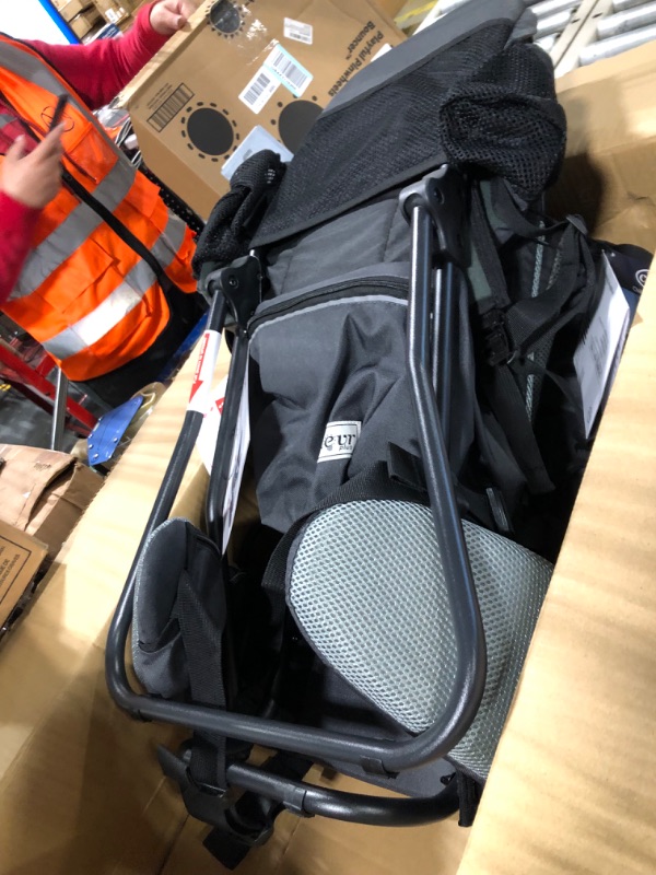 Photo 1 of ClevrPlus Cross Country Baby Backpack Hiking Child Carrier Toddler Gray Grey
