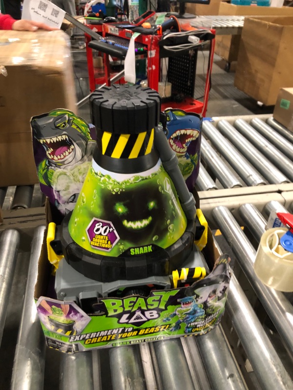 Photo 1 of Beast Lab – Shark Beast Creator. Add Ingredients & Follow The Experiment's Steps to Create Your Beast! with Real Bio Mist & 80+ Lights, Sounds and Reactions – Shark Style May Vary Sharks