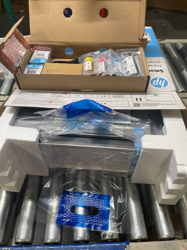 Photo 1 of HP Smart-Tank 5101 Wireless All-in-One Ink-Tank Printer with up to 2 Years of Ink Included (1F3Y0A),White