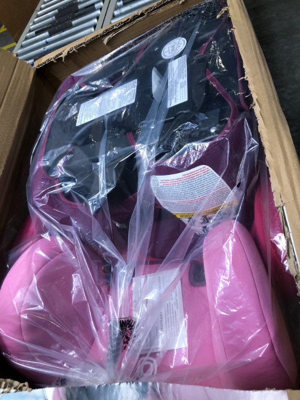 Photo 2 of Diono Cambria 2 XL 2022, Dual Latch Connectors, 2-in-1 Belt Positioning Booster Seat, High-Back to Backless Booster with Space and Room to Grow, 8 Years 1 Booster Seat, Pink NEW! Pink