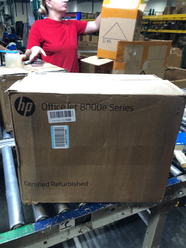 Photo 1 of HP OfficeJet Pro 8025e Wireless Color All-in-One Printer with Bonus 6 Free Months Instant Ink (1K7K3A) (Renewed Premium) Renewed OfficeJet Pro 8025e