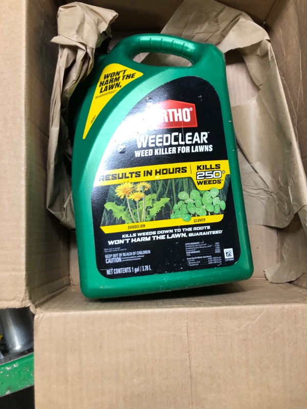 Photo 3 of Ortho WeedClear Weed Killer for Lawns: with Comfort Wand, Won't Harm Grass (When Used as Directed), Kills Dandelion & Clover, 1 gal.
