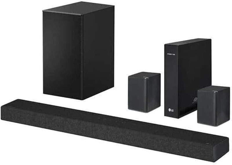 Photo 1 of LG SP7R 7.1 Channel High Res Audio Sound Bar with Rear Speaker Kit (Renewed)
