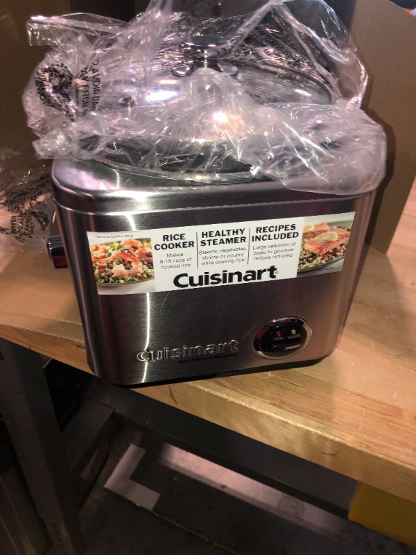 Photo 4 of Cuisinart Stainless 8 Cup Rice Cooker