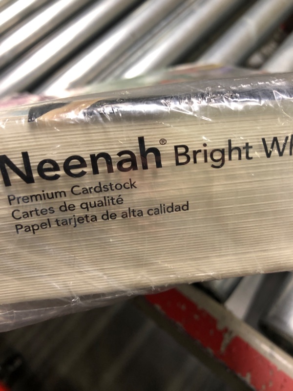 Photo 3 of Neenah 8-1/2 in. X 11 in. 65 lbs. Bright White Card Stock (250 Sheets/Pack)