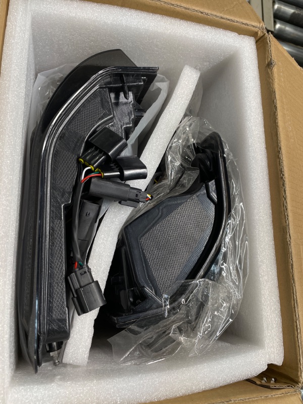 Photo 1 of LED Tail Light Compatible with Ford F150 2015 2016 2017 2018 2019 2020 Rear Lamps Reverse Lights, Running Lights, Brake Lights Turn Signals, Driver & Passenger Side Latest Model