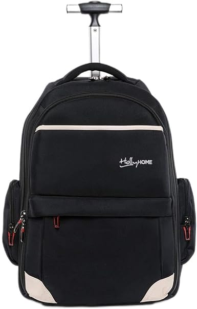 Photo 1 of HollyHOME 19 inches Wheeled Rolling Backpack for Men and Women Business Laptop Travel Bag