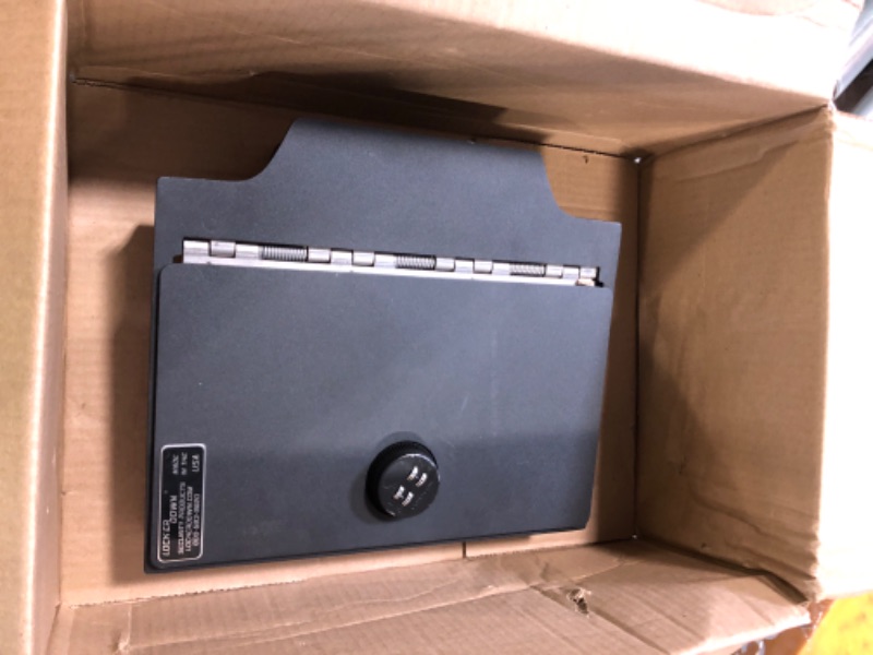 Photo 2 of Lock'er Down® (LD2078L Console Safe Compatible with 2019-2024 Dodge Ram(Fits The Longhorn and Limited Models Only), 4-Digit Combo Lock, Keep Personal Items Secure & Organized (Lock Code: 0000)
