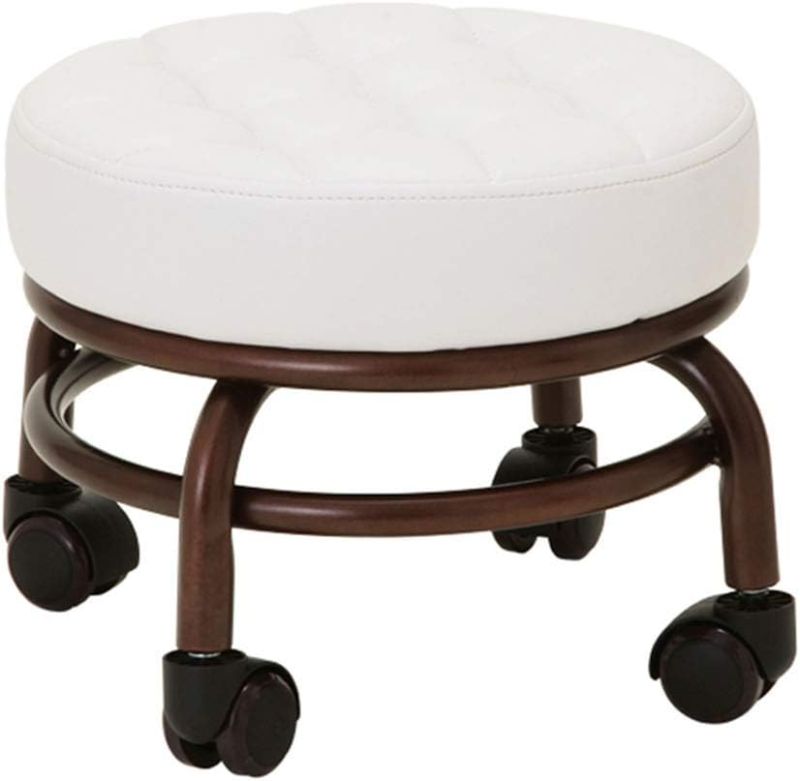 Photo 1 of Elitzia Pedicure Chair Foot Stool Beauty Salon Foot Bath Footstool Spa Chairs Salon Stool Two Color Optional ET28499 (White) 