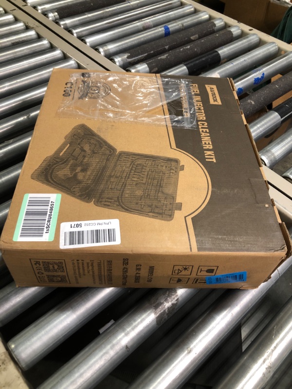 Photo 1 of AUTOOL Fuel Injector Cleaner Kit Fuel System Cleaner, Non-dismantle Fuel Injector Cleaner Tester 1000ML 150PSI Automotive Intake Valve Manifold Throttle Body Catalytic Converter Cleaner