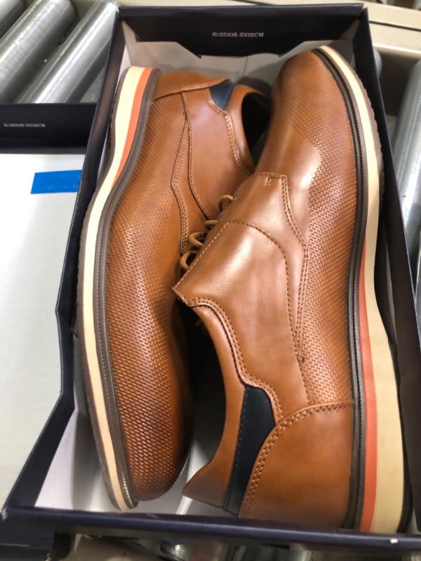 Photo 1 of Bruno Marc Men's Casual Dress Shoes 12 Wide 8/Tan