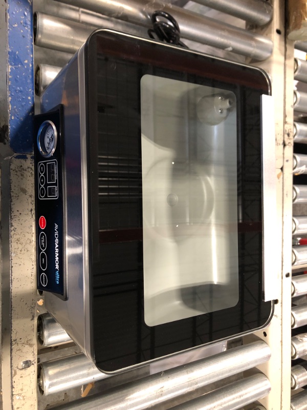 Photo 3 of ***FOR PARTS ONLY NO RETURNS***Avid Armor Chamber Vacuum Sealer Machine USV32 Ultra Series - Perfect For Wet Foods, Meats, Marinades And More. Compact Size With 11.5" Seal Bar ***USED*** Bag sealing function not working******FOR PARTS ONLY - ALL SALES ARE