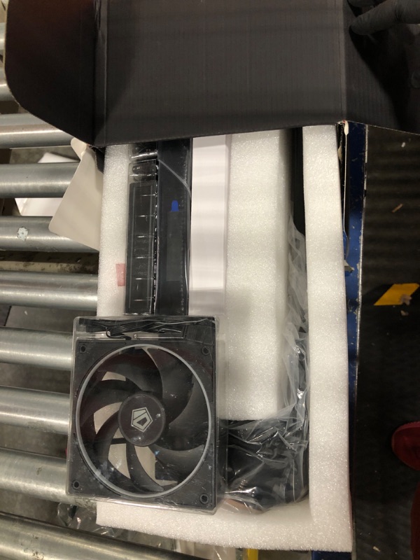 Photo 1 of ID-COOLING SL360 CPU Liquid Cooler with Display, Customizable 2.1" LCD Display for Images or Performance Metrics, 360mm AIO Cooler, Three AF127 ARGB Fans, Fits Intel/AMD