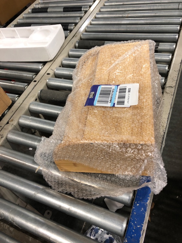 Photo 2 of 2 Lb. Depot Breadbox for Kitchen Countertop - Vintage-Style Bamboo Bread Box Wood - Japanese Bread Box - Bread Cabinet for Kitchen Counter - Bread Bin - 17'' x 10'' x 7''