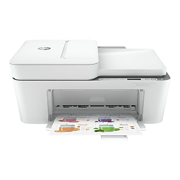 Photo 1 of HP DeskJet 4155e Wireless All-in-One Inkjet Printer - White