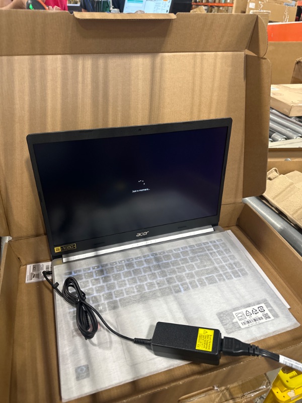 Photo 1 of Acer Aspire 5 A515-45-R74Z Slim Laptop | 15.6" Full HD IPS | AMD Ryzen 5 5500U Hexa-Core Mobile Processor | AMD Radeon Graphics | 8GB DDR4 | 256GB NVMe SSD | WiFi 6 | Backlit KB | Windows 11 Home