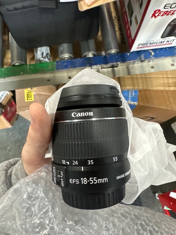 Photo 1 of Canon EOS Rebel T7 DSLR Camera|2 Lens Kit with EF18-55mm + EF 75-300mm Lens, Black